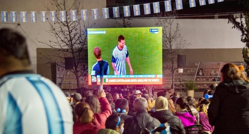 El Punto Mundialista para ver el partido de Argentina contra Jordania se instalará en el Parque Avellaneda