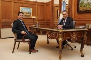 Con la presencia de Ravier, el oficialismo busca copar la agenda con el Súper RIGI y los fondos buitre