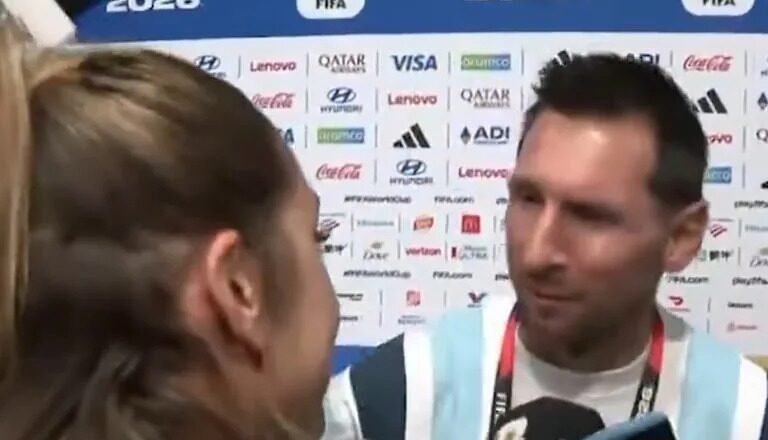 El ida y vuelta de Messi con Sofi Martínez: “Si te miro porque te miro, si te saludo porque te saludo”