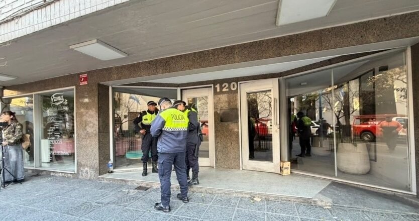 El edificio de Monteagudo al 100 donde ocurrió la explosión nunca obtuvo el final de obra