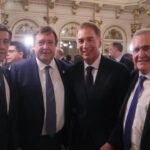 Jaldo acompañó a Santilli en su asunción como jefe de Gabinete de la Nación