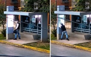 Imputaron al motociclista que destruyó una parada de colectivos y la Justicia ordenó un allanamiento