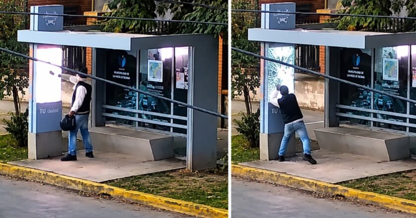 Imputaron al motociclista que destruyó una parada de colectivos y la Justicia ordenó un allanamiento