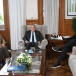 Jaldo analizó la agenda legislativa con Mansilla y Fernández