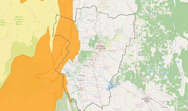 Viento Zonda en Tucumán: el Servicio Meteorológico Nacional extendió el alerta amarilla por fuertes ráfagas hasta el sábado