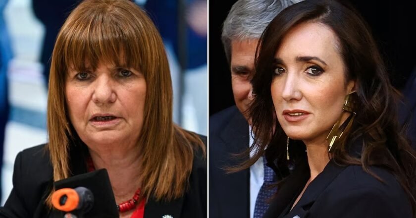 El durísimo cruce de WhatsApp entre Villarruel y Bullrich por la ley de tierras