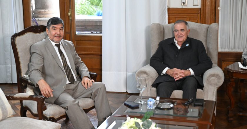 Jaldo y Acevedo analizaron la agenda de gestión en Casa de Gobierno