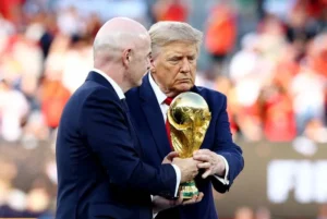 El gesto de Trump con Messi, el frío encuentro con Sánchez y su presencia en la entrega de la Copa