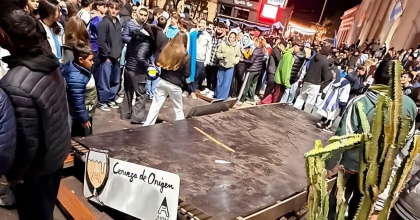 Se desplomó el techo de un bar en Entre Ríos en pleno festejo por el triunfo de la Selección Argentina