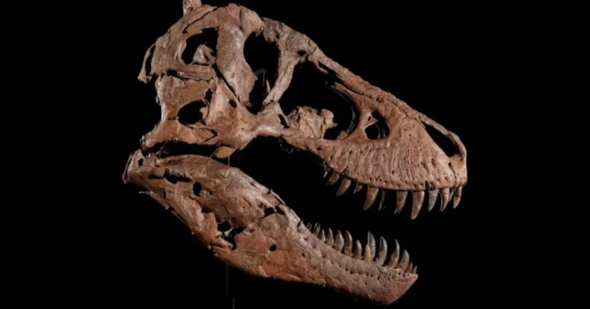 Un enorme T. Rex hallado por paleontólogos irá a subasta y preocupa a la comunidad científica