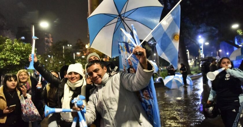 Frío e inestabilidad: así estará el clima para el Día del Amigo y la final del Mundial