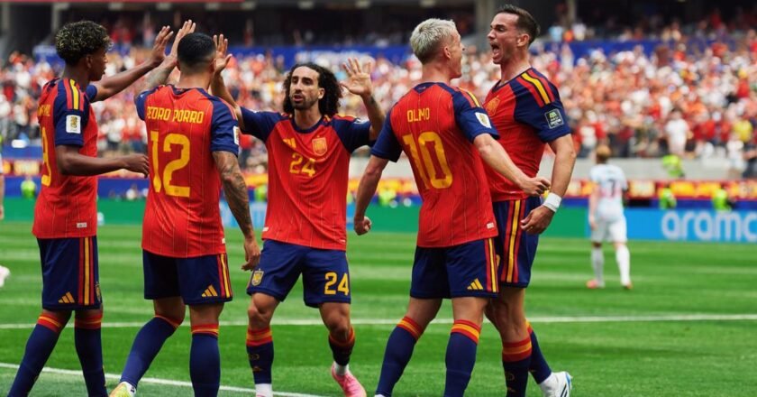 España le ganó 2-1 a Bélgica y jugará contra Francia por las semifinales del Mundial 2026