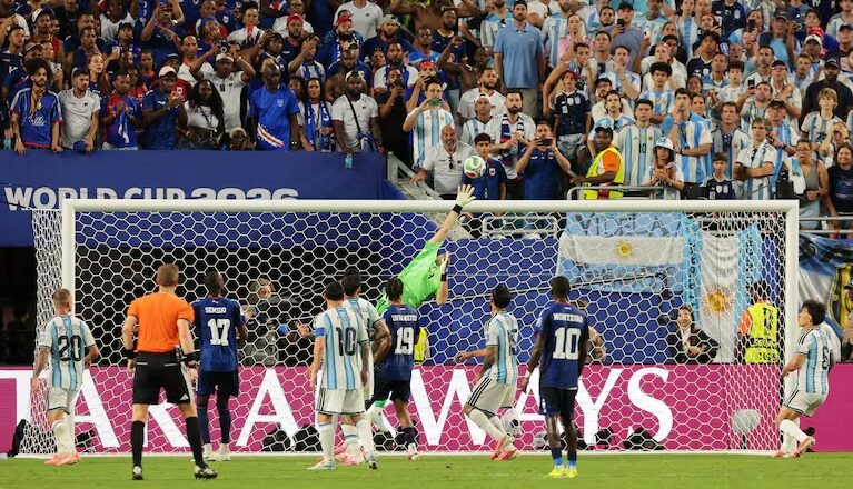 Un gol anotado a la Argentina fue elegido como el mejor del Mundial 2026