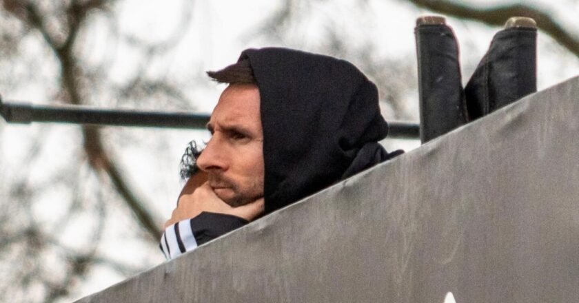 Lionel Messi reapareció en un partido de fútbol en Rosario tras la final del Mundial