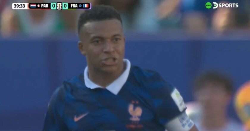 Al estilo argentino: el insulto viral de Kylian Mbappé a un jugador paraguayo en el Mundial