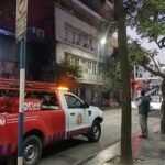 Alerta en el microcentro por un incendio frente al Concejo Deliberante: un herido y 63 evacuados de un edificio