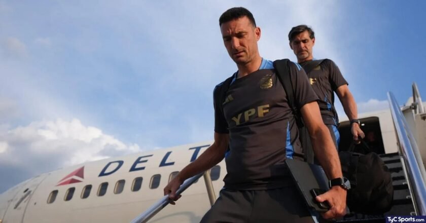 La Selección Argentina ya está en Nueva Jersey tras sufrir demoras por una tormenta eléctrica en Atlanta