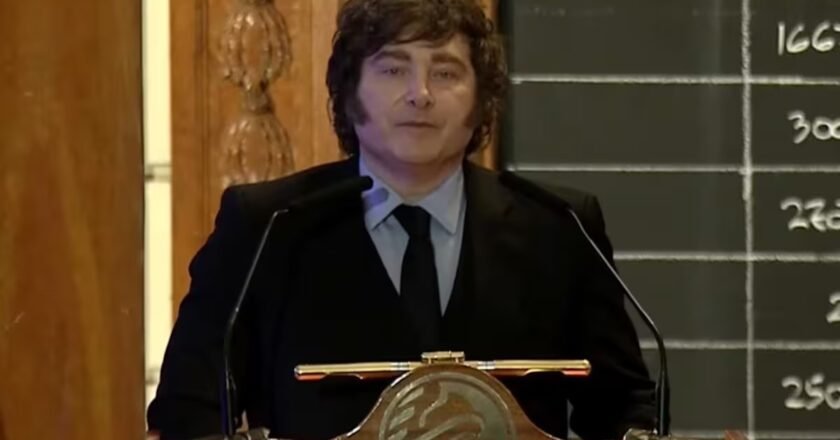Milei dijo en la Bolsa que será reeelecto y que “se vienen 100 años de liberalismo”