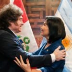 Milei se reunió en Lima con Keiko Fujimori previo a la asunción presidencial