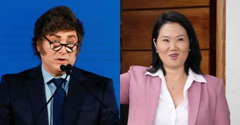 Milei viaja a Lima para asistir a la asunción presidencial de Keiko Fujimori