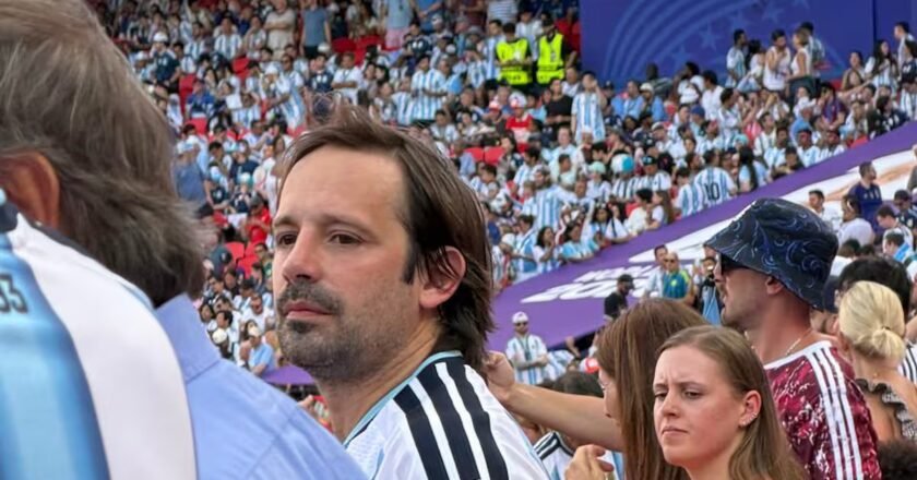 Santiago Viola, el viceministro de Justicia de Milei, fue descubierto en el Mundial 2026