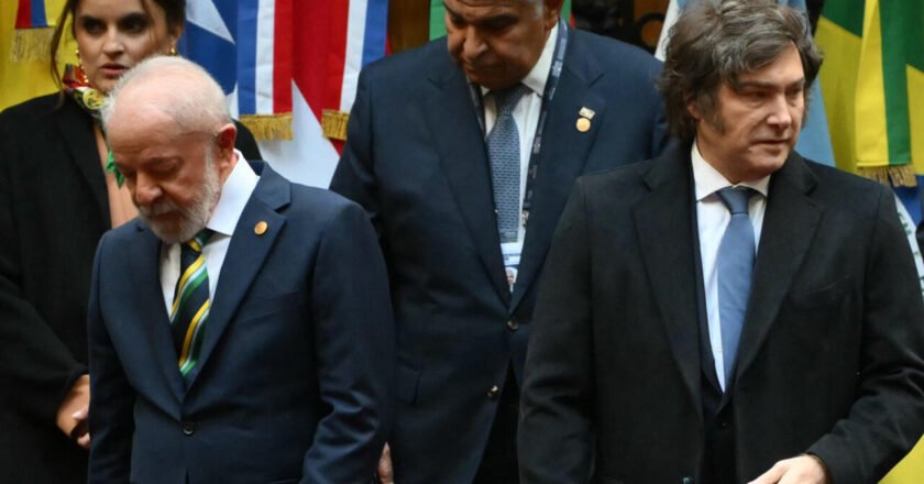 Uruguay descarta mediar entre Lula da Silva y Javier Milei