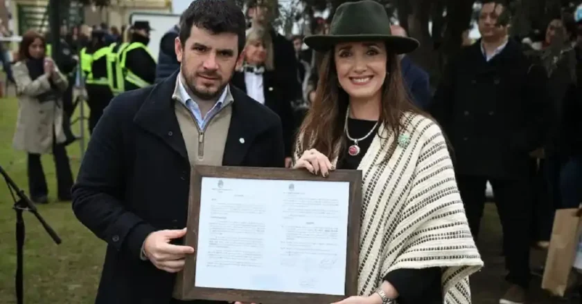 Victoria Villarruel se mostró con el titular de la UCR en Santa Fe y volvió a marcar diferencias con el Poder Ejecutivo