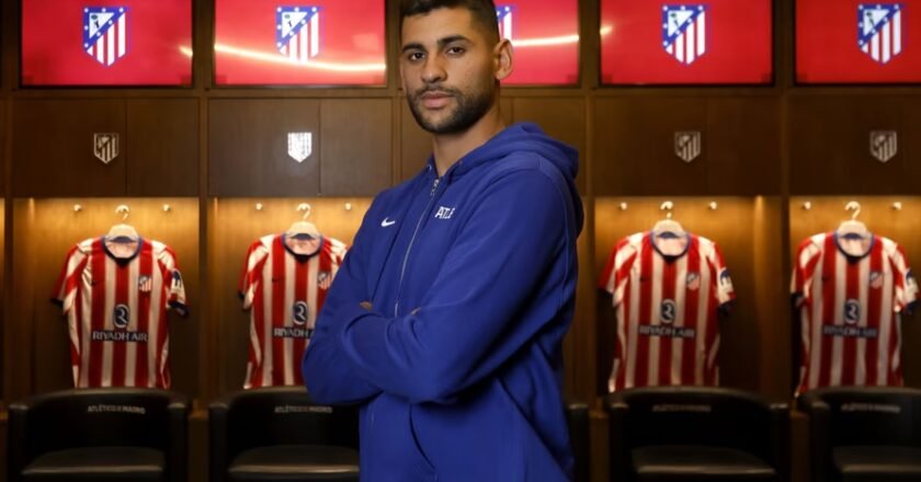 Cristian ‘Cuti’ Romero fue presentado oficialmente como nuevo refuerzo del Atlético de Madrid