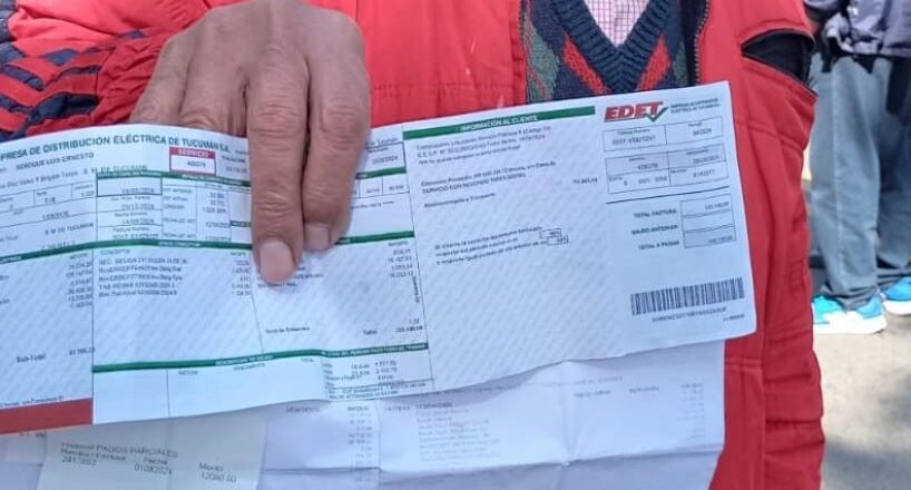 Tarifazo de la luz: EDET justificó subas de hasta un 44% en las boletas y anuncia más incrementos
