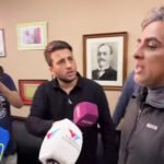 El abuelo del bebé nacido en el hospital de Concepción increpó al ministro Medina Ruiz en plena conferencia