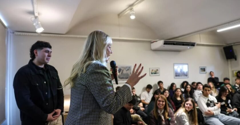Chahla lanzó un menú escolar sustentable y acompañó iniciativas ambientales de jóvenes