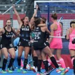 Las Leonas vencieron 3-2 a Alemania y quedaron a un paso de la clasificación al Mundial