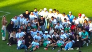 Graneros se consagró campeón de la Liga Tucumana y la intendenta Raquel Graneros participó de los festejos