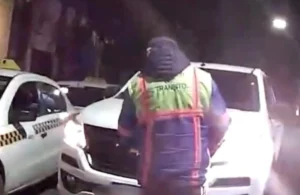 Un automovilista embistió a un agente municipal para evadir un control de alcoholemia