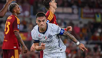 Lautaro brilló con dos goles y el Inter rescató un empate ante la Roma.