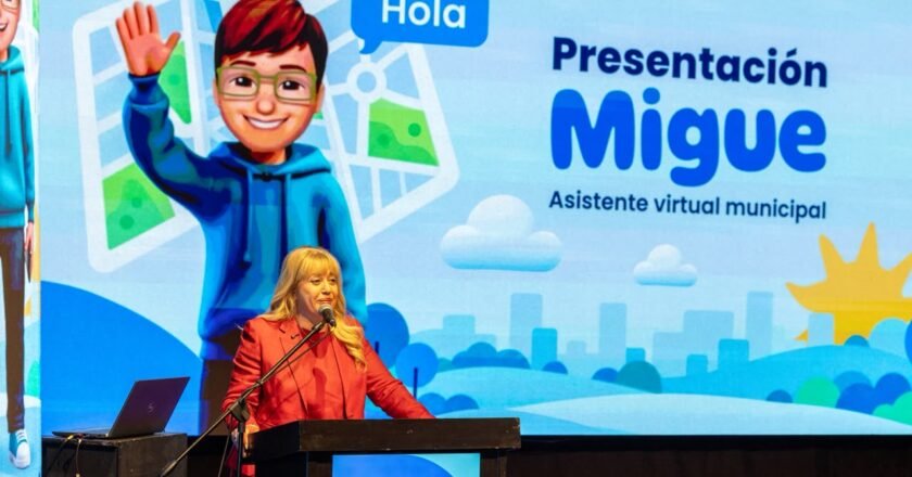 Presentaron a «Migue», el asistente virtual con IA para simplificar trámites municipales