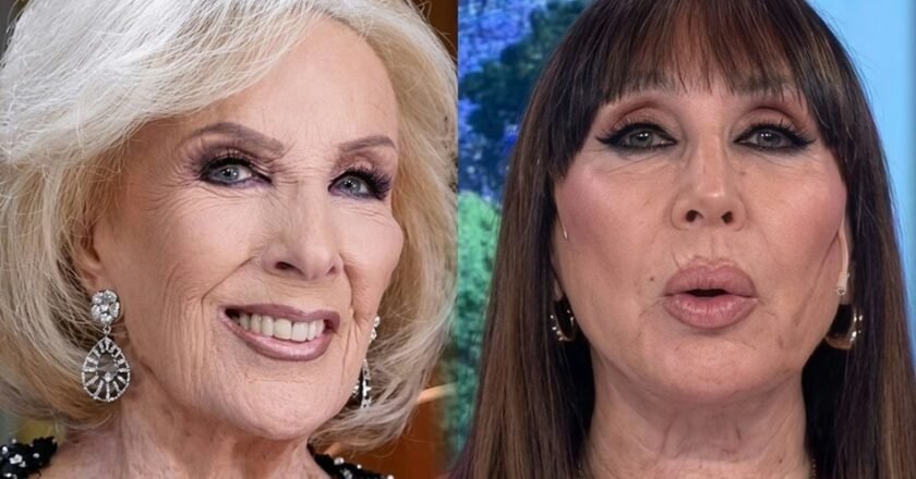 Moria Casán habló sobre la salud de Mirtha Legrand y llevó tranquilidad
