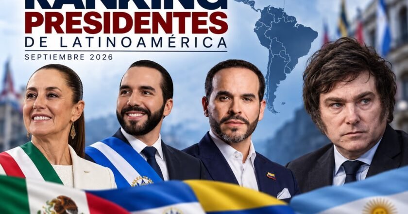 Ranking de presidentes de Latinoamérica: qué puesto ocupa Javier Milei y quién lidera