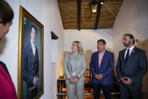 Chahla inauguró un espacio interactivo de inteligencia artificial en la Casa Belgraniana