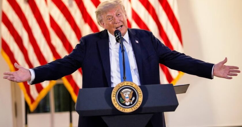 Trump volvió a hablar sobre las Islas Malvinas y cuestionó al Reino Unido por su postura en la guerra con Irán