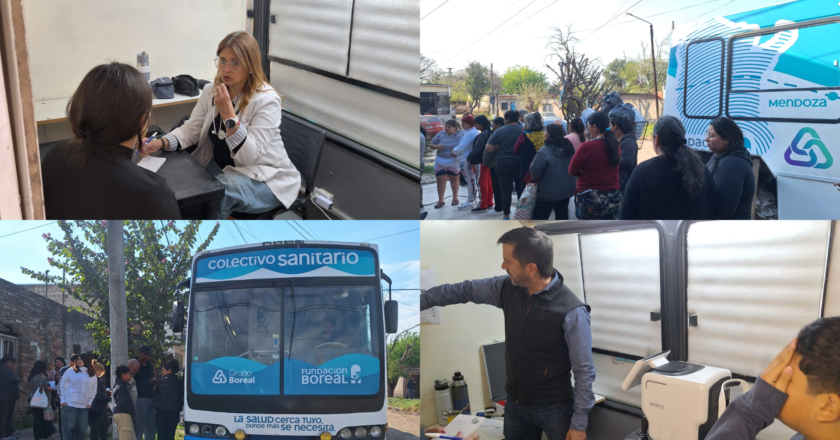 El Colectivo Sanitario de Fundación Boreal brindó atención médica gratuita a vecinos del barrio 1 de Julio