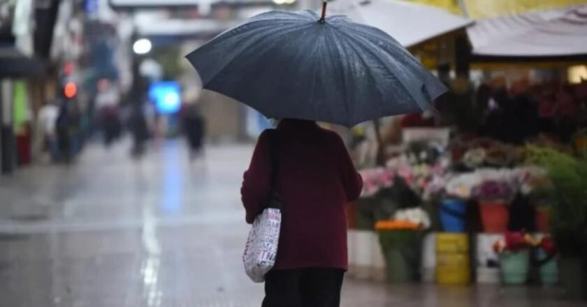 Frío y lluvias este sábado: qué dice el pronóstico para los próximos días