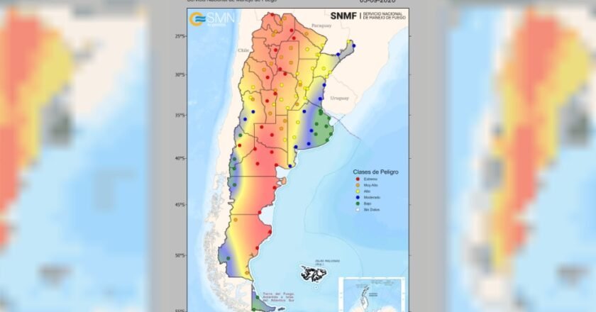 Alerta roja en Tucumán por el riesgo de incendios: calor y viento norte complican el panorama