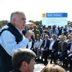 Jaldo visitó la obra de la doble terna El Bracho – Villa Quinteros y la estación transformadora Leales