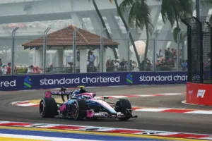 Franco Colapinto terminó 19° en la única práctica libre del GP de Singapur de Fórmula 1