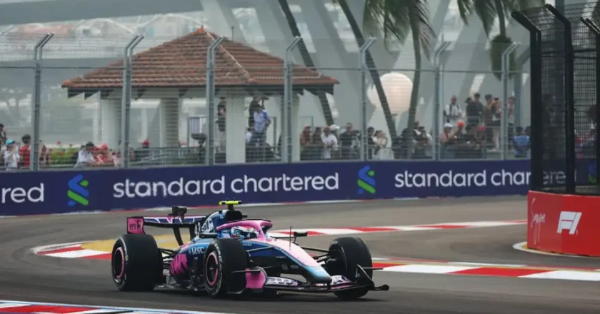 Franco Colapinto terminó 19° en la única práctica libre del GP de Singapur de Fórmula 1