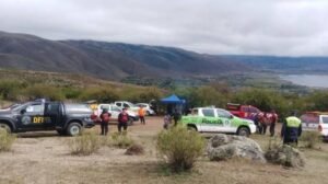 Montan un campamento en la cima del Ñuñorco para buscar a Raúl Moyano