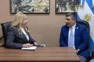Chahla recibió al nuevo rector de la UNT para coordinar una diplomatura en gestión de centros deportivos