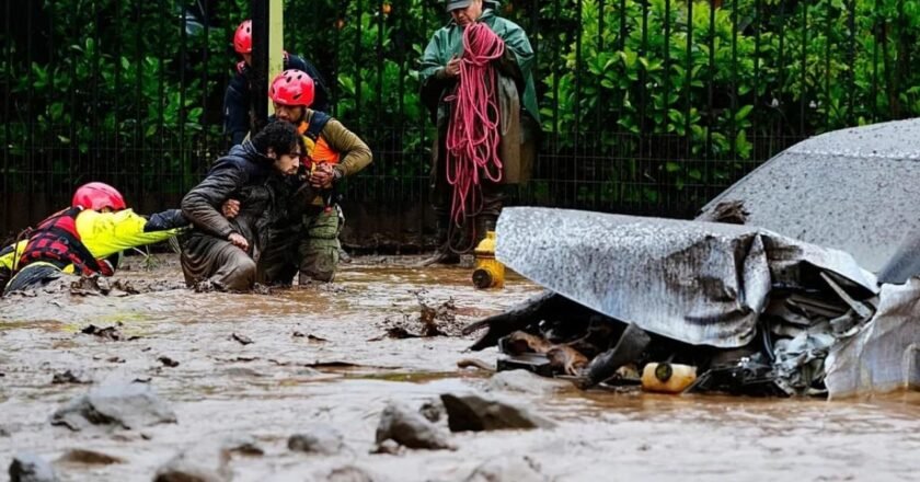 Chile declaró alerta roja en Santiago por un temporal con inundaciones y evacuaciones
