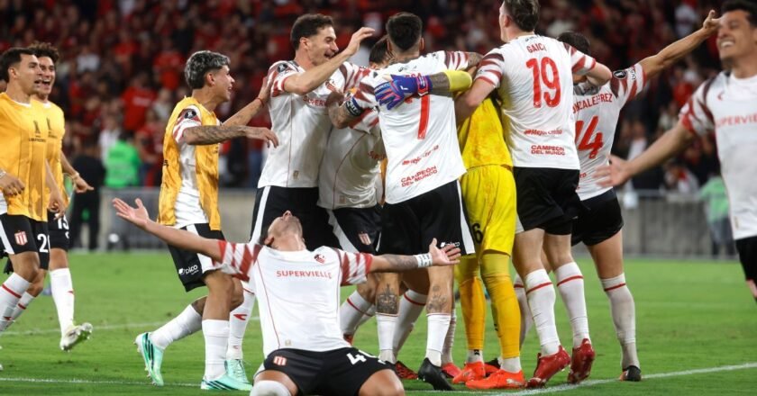 Estudiantes eliminó a Flamengo por penales en el Maracaná y jugará la final ante Palmeiras